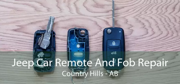 Jeep Car Remote And Fob Repair Country Hills - AB