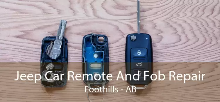 Jeep Car Remote And Fob Repair Foothills - AB