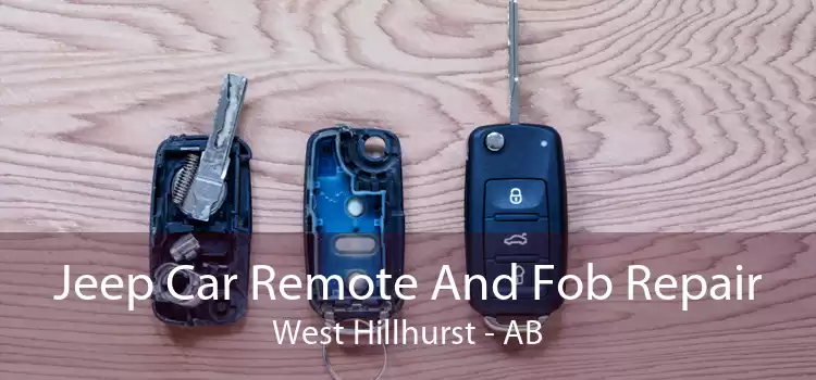 Jeep Car Remote And Fob Repair West Hillhurst - AB