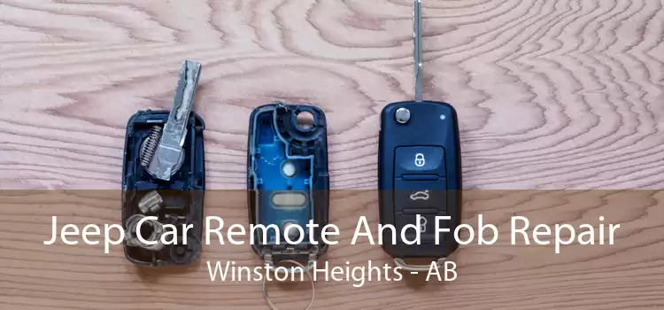 Jeep Car Remote And Fob Repair Winston Heights - AB