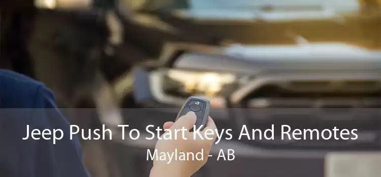 Jeep Push To Start Keys And Remotes Mayland - AB