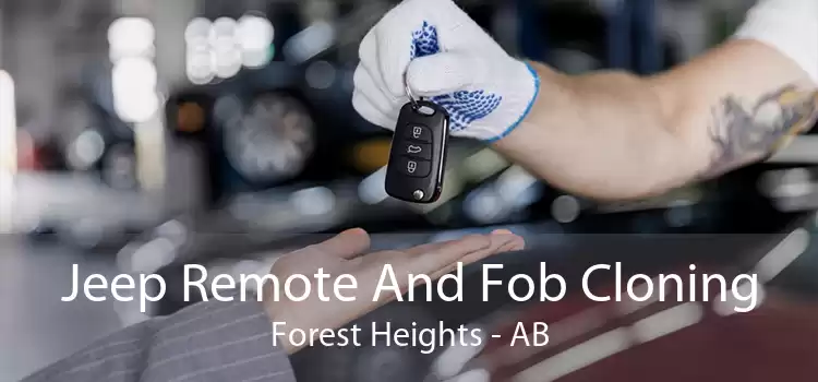 Jeep Remote And Fob Cloning Forest Heights - AB