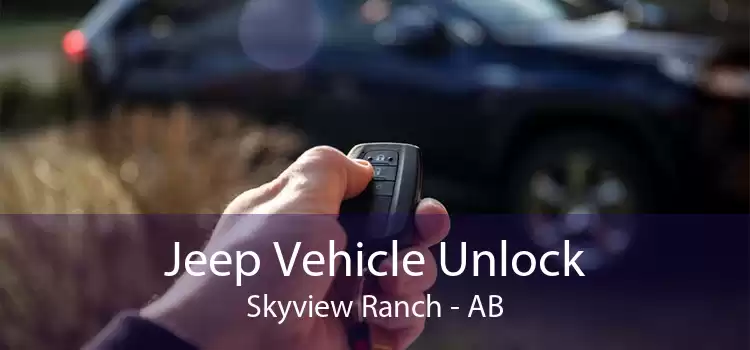 Jeep Vehicle Unlock Skyview Ranch - AB