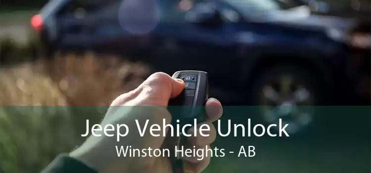 Jeep Vehicle Unlock Winston Heights - AB