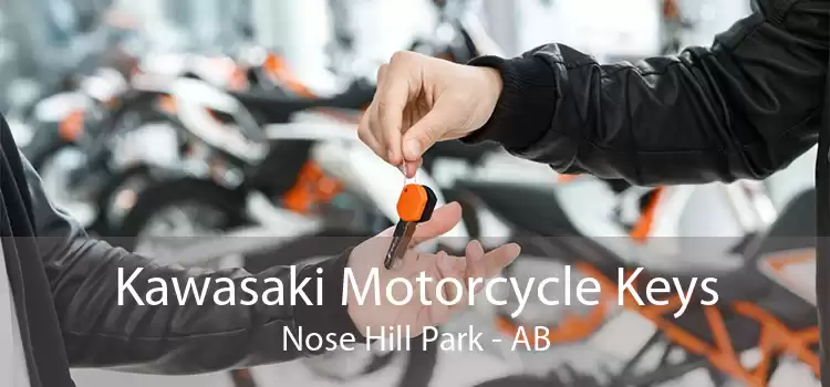 Kawasaki Motorcycle Keys Nose Hill Park - AB