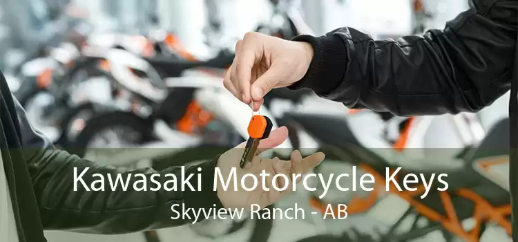 Kawasaki Motorcycle Keys Skyview Ranch - AB
