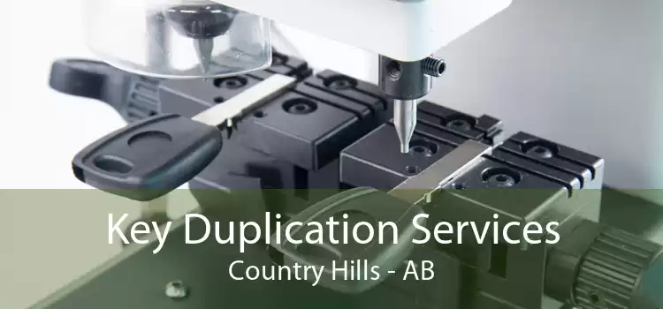 Key Duplication Services Country Hills - AB