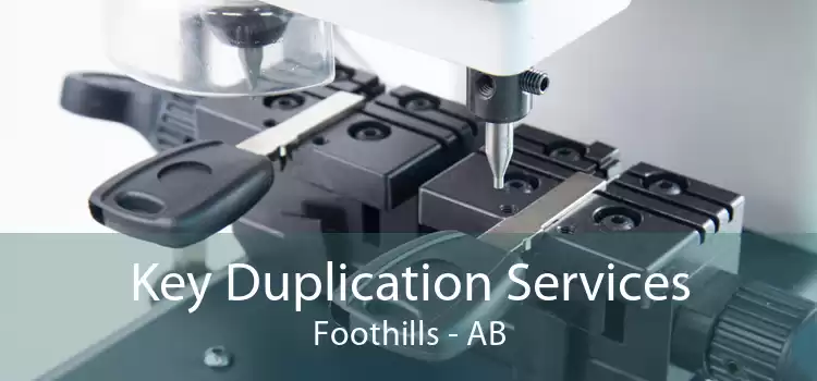 Key Duplication Services Foothills - AB