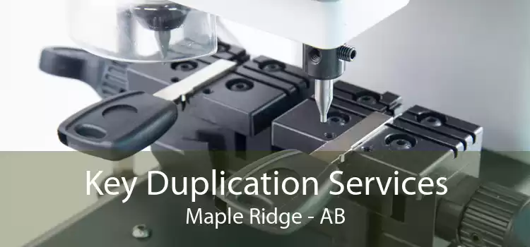 Key Duplication Services Maple Ridge - AB