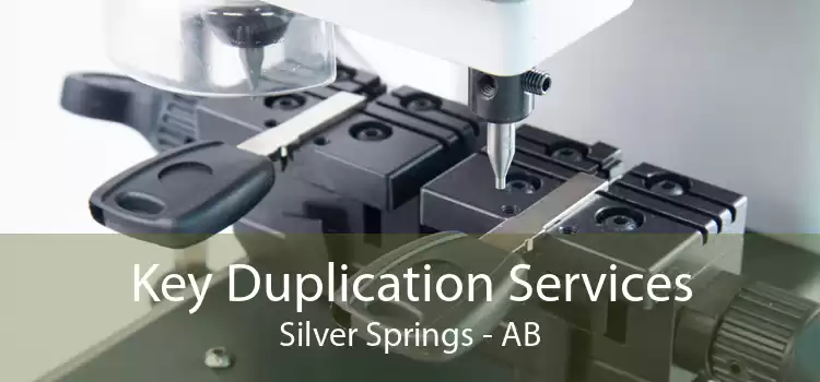 Key Duplication Services Silver Springs - AB