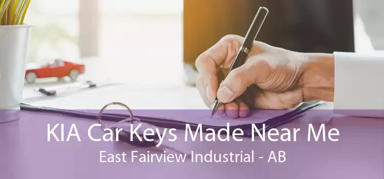 KIA Car Keys Made Near Me East Fairview Industrial - AB