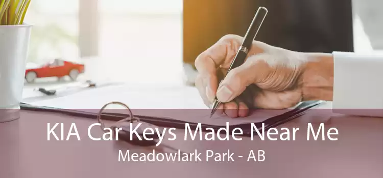 KIA Car Keys Made Near Me Meadowlark Park - AB