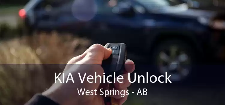 KIA Vehicle Unlock West Springs - AB
