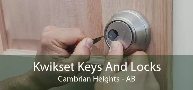 Kwikset Keys And Locks Cambrian Heights - AB