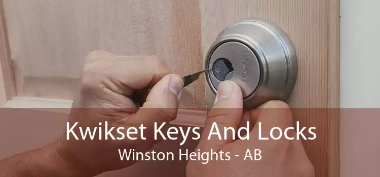 Kwikset Keys And Locks Winston Heights - AB