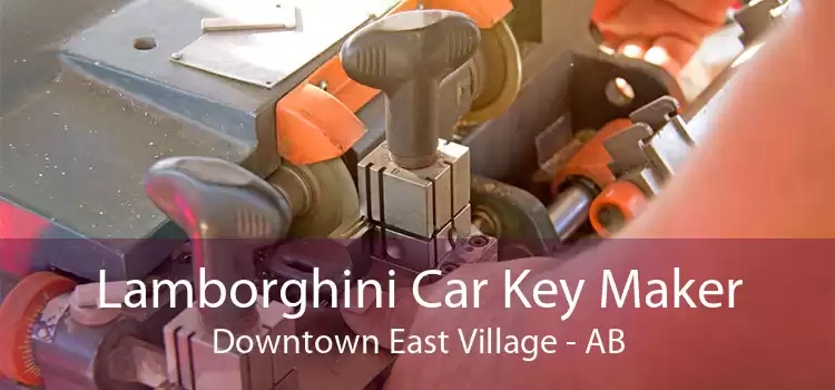 Lamborghini Car Key Maker Downtown East Village - AB