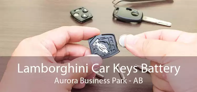 Lamborghini Car Keys Battery Aurora Business Park - AB