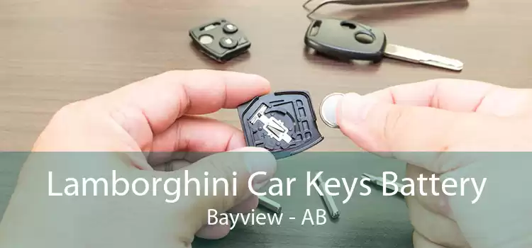 Lamborghini Car Keys Battery Bayview - AB