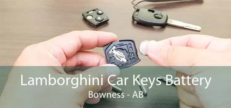 Lamborghini Car Keys Battery Bowness - AB