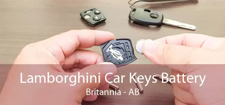 Lamborghini Car Keys Battery Britannia - AB