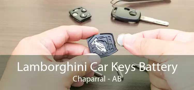 Lamborghini Car Keys Battery Chaparral - AB