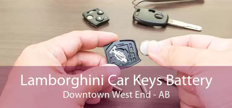 Lamborghini Car Keys Battery Downtown West End - AB