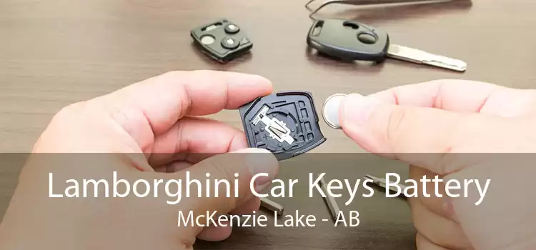 Lamborghini Car Keys Battery McKenzie Lake - AB