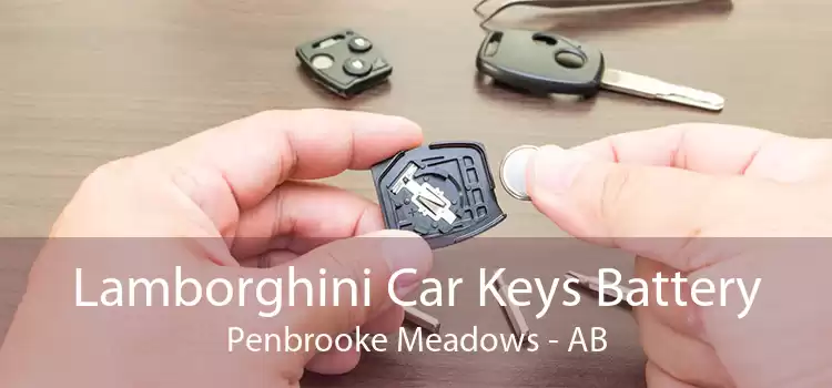 Lamborghini Car Keys Battery Penbrooke Meadows - AB