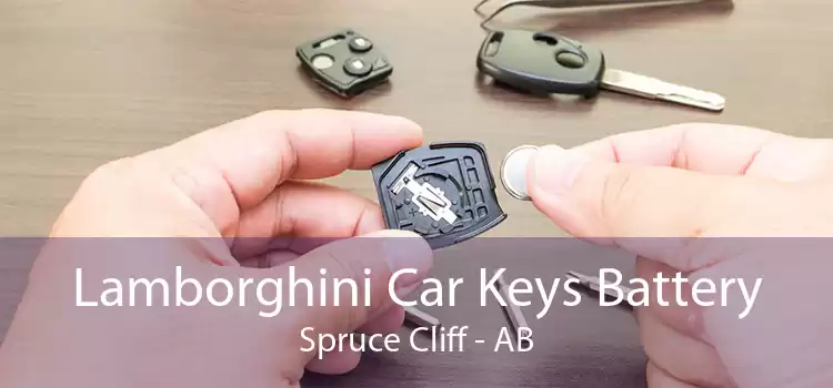 Lamborghini Car Keys Battery Spruce Cliff - AB