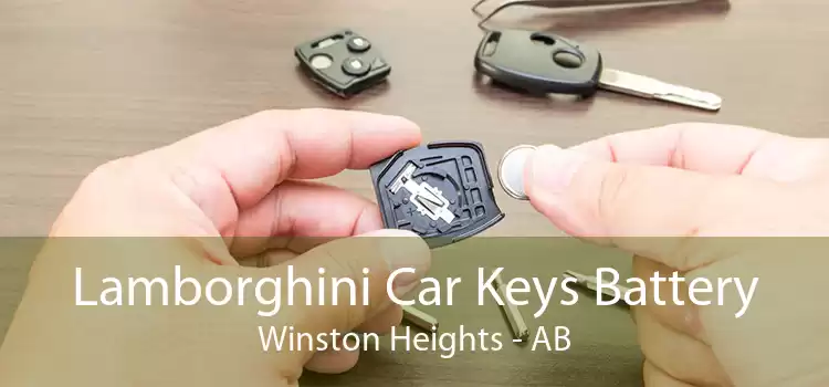 Lamborghini Car Keys Battery Winston Heights - AB