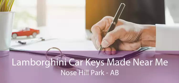 Lamborghini Car Keys Made Near Me Nose Hill Park - AB