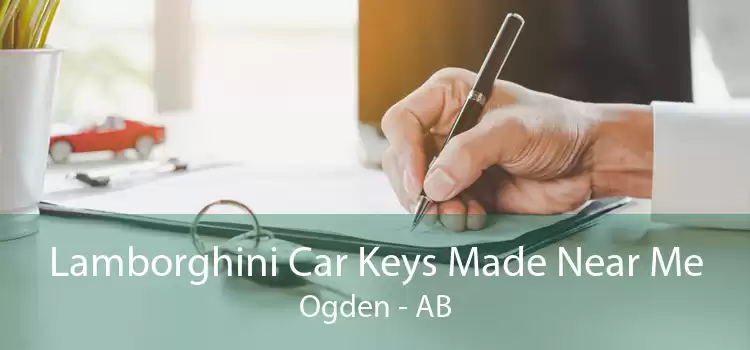 Lamborghini Car Keys Made Near Me Ogden - AB