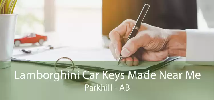 Lamborghini Car Keys Made Near Me Parkhill - AB