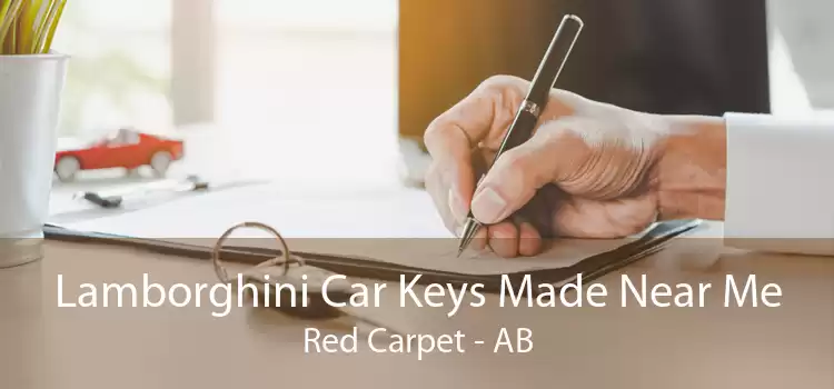 Lamborghini Car Keys Made Near Me Red Carpet - AB