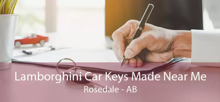 Lamborghini Car Keys Made Near Me Rosedale - AB