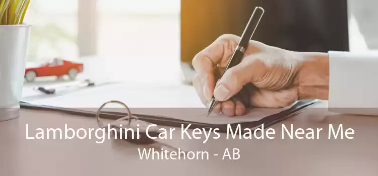 Lamborghini Car Keys Made Near Me Whitehorn - AB