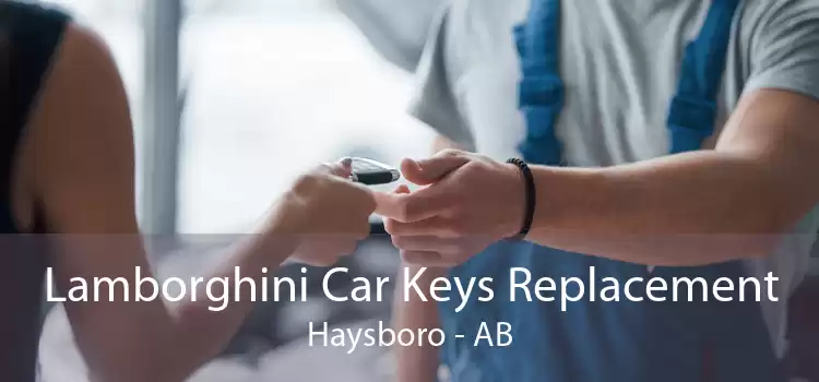 Lamborghini Car Keys Replacement Haysboro - AB