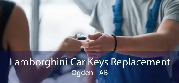 Lamborghini Car Keys Replacement Ogden - AB