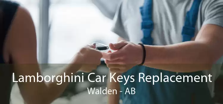 Lamborghini Car Keys Replacement Walden - AB