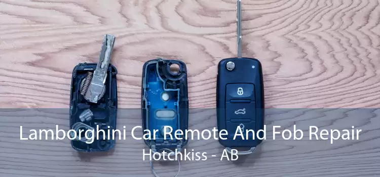 Lamborghini Car Remote And Fob Repair Hotchkiss - AB
