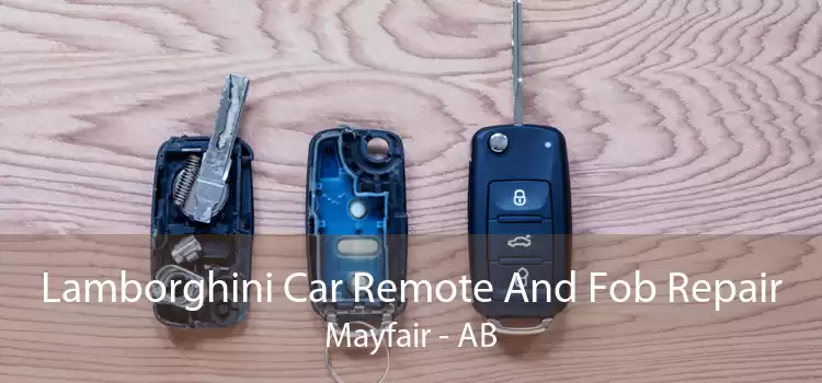 Lamborghini Car Remote And Fob Repair Mayfair - AB