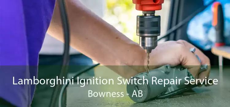 Lamborghini Ignition Switch Repair Service Bowness - AB