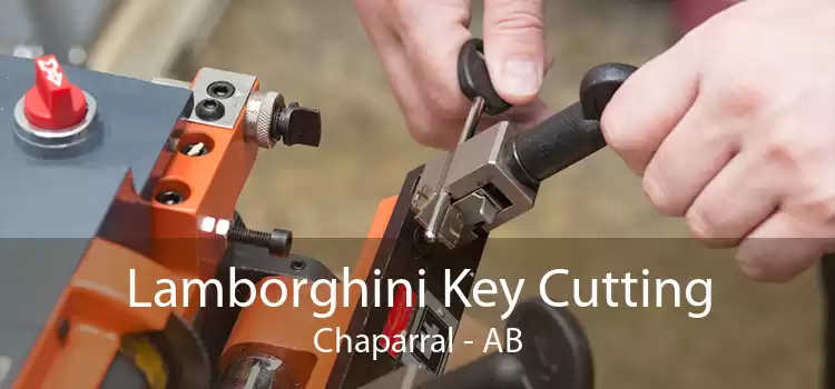 Lamborghini Key Cutting Chaparral - AB