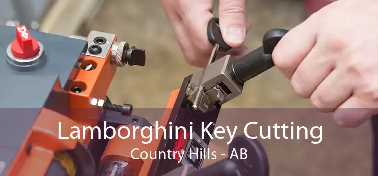 Lamborghini Key Cutting Country Hills - AB