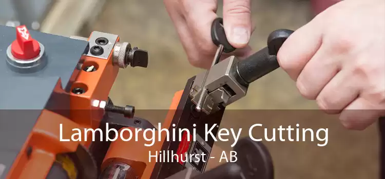 Lamborghini Key Cutting Hillhurst - AB