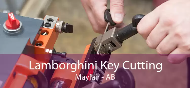 Lamborghini Key Cutting Mayfair - AB