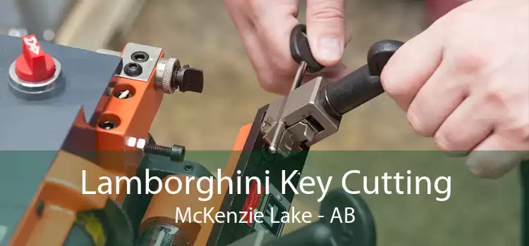 Lamborghini Key Cutting McKenzie Lake - AB