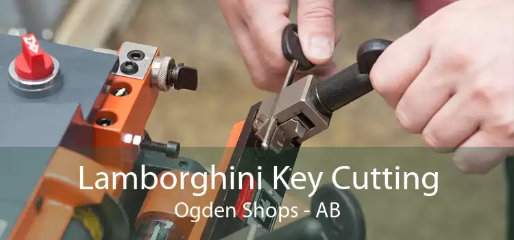 Lamborghini Key Cutting Ogden Shops - AB