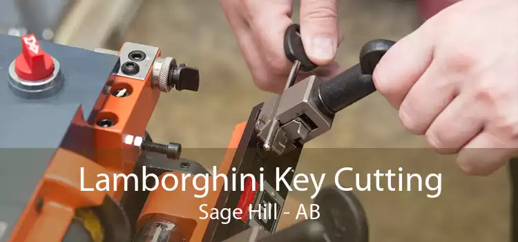 Lamborghini Key Cutting Sage Hill - AB