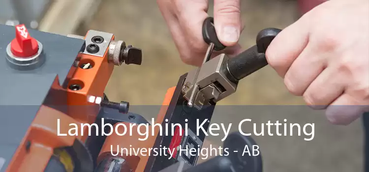 Lamborghini Key Cutting University Heights - AB